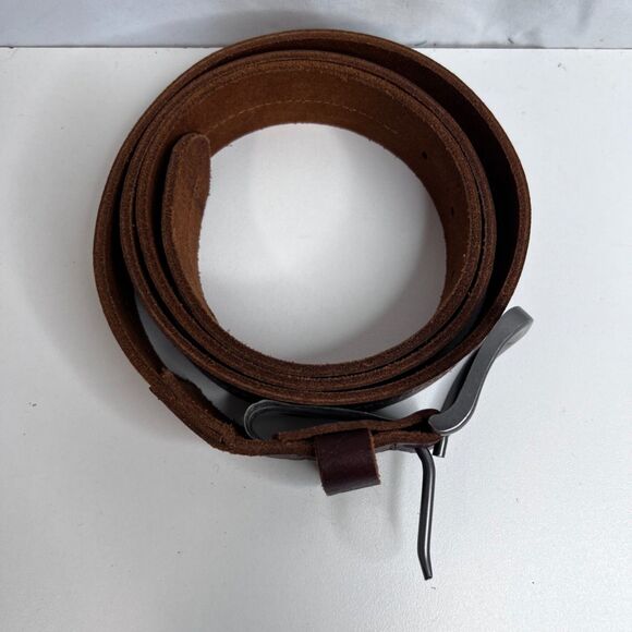 Levi Strauss Signature NWT Brown Full Grain Leather Belt Size 46-48 - Picture 8 of 8